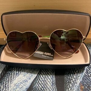 Heart shaped sunglasses